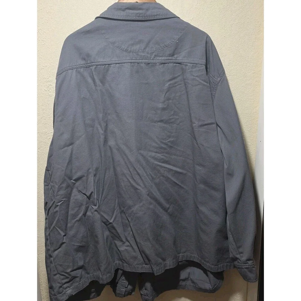 Boulder Creek Trading Company Jacket Men 5XL Tall Gray Field Utility Pocketed